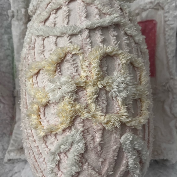 Vintage Chenille Stuffed Pig by Blue Moon , Shabby Chic Pig , - Picture 8 of 10